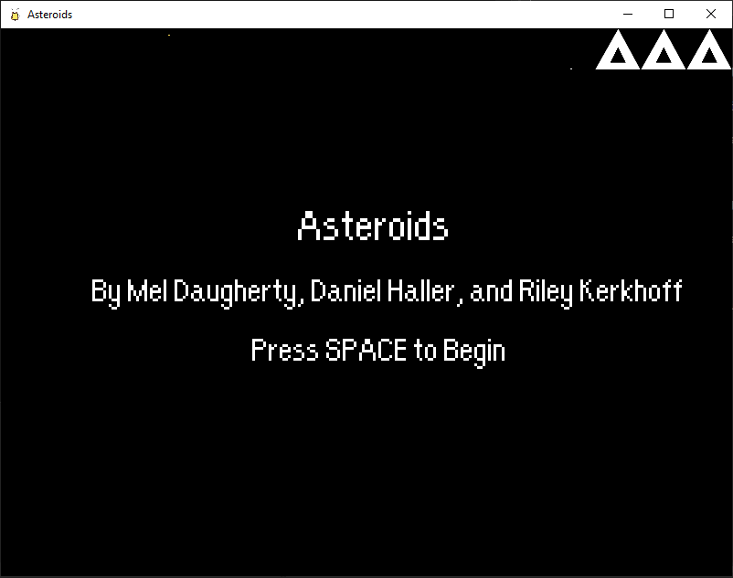 Intro Screen of Featured Project